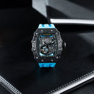 Carbon Fiber Automatic Watch TB8208CF--Watch-$300-$500, all, Carbon Fiber, Mechanical, Summer Collection-Tsarbomba